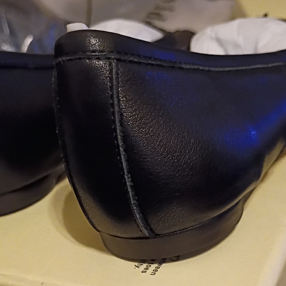 WoodChuckSato  Tabi Black Leather Ballet Flats - Picture 4 of 8